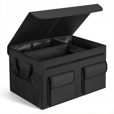 Foldable Cargo Trunk Organizer with Durable Cover Washable Storage with Reinforced Handles