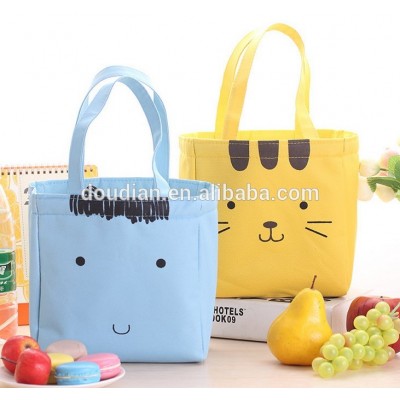 Waterproof Oxford Children Cute Lunch Box Lunch Cooler Bag