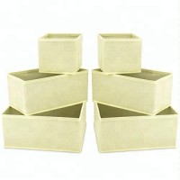 Foldable Folding Fabric Storage Underwear Closet Organizer Box