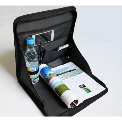 Hot Sale Laptop Holder Car Back Seat Organizer with Tray