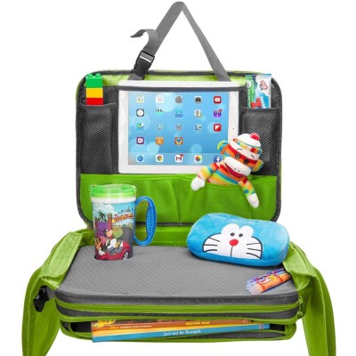 Baby Backseat Car Tray Table Kids Travel Tray Child Car Tray with Tablet/Cup Holder