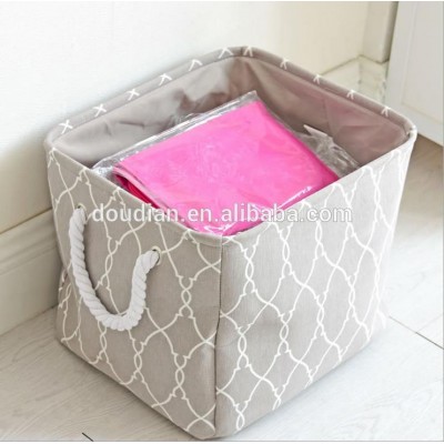 2018 factory hot sales hanging cotton rope basket